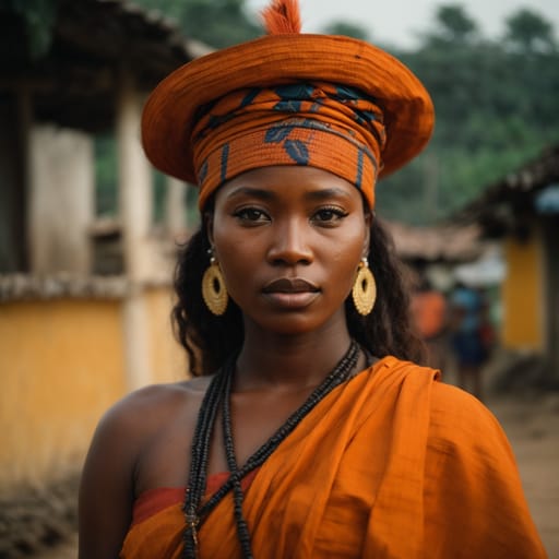 Anaang woman from Akwa Ibom State (Nigeria) — Western Africa