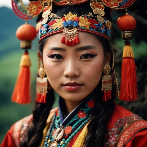 Atayal woman from Taiwan — East Asia