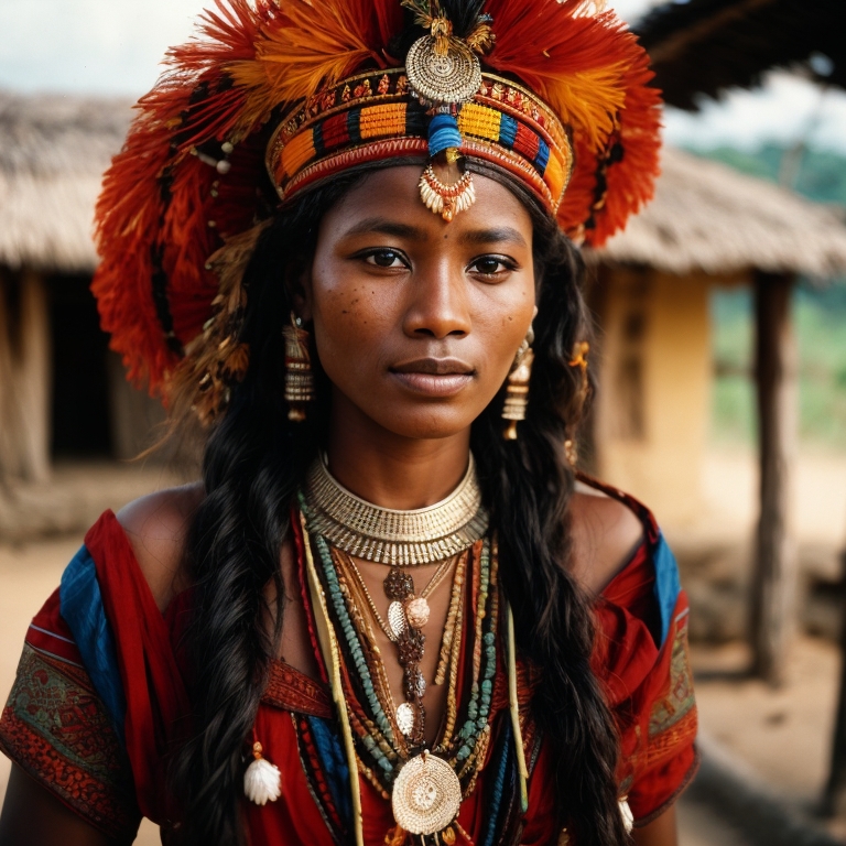 An example of a sexy Atoni woman