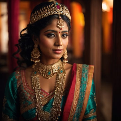 Awadhis woman from Awadh (India) — Southern Asia