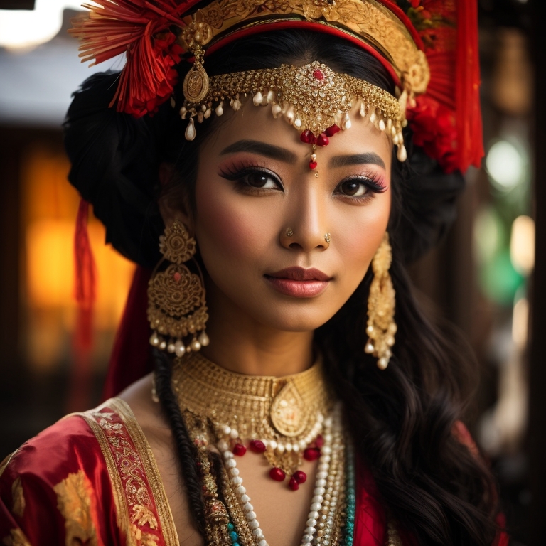 An example of a sexy Bahnar woman