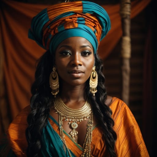 Balanta woman from Guinea-Bissau, Senegal, The Gambia — Western Africa