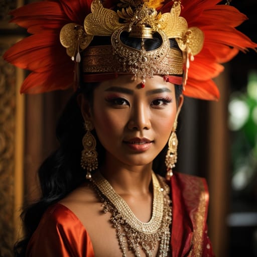 Balinese woman from Bali (Indonesia) — Southeast Asia
