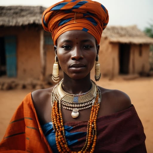 Bambara woman from Mali — Western Africa