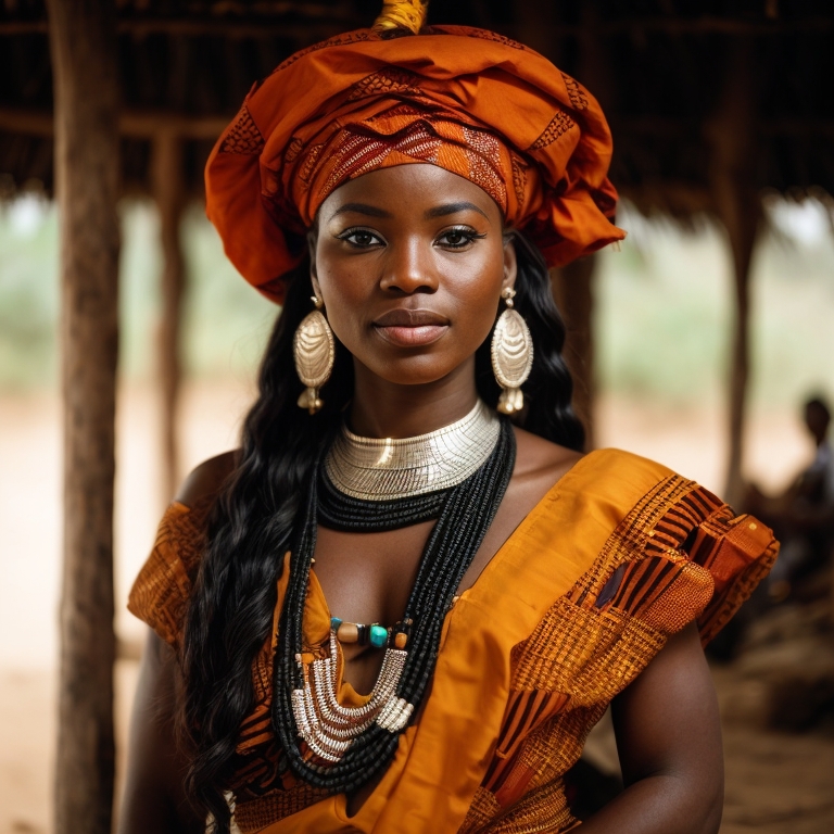 An example of a sexy Bamileke woman