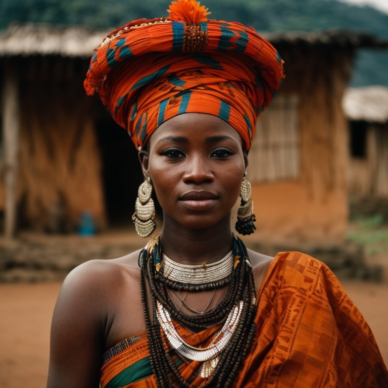 An example of a sexy Bamum woman