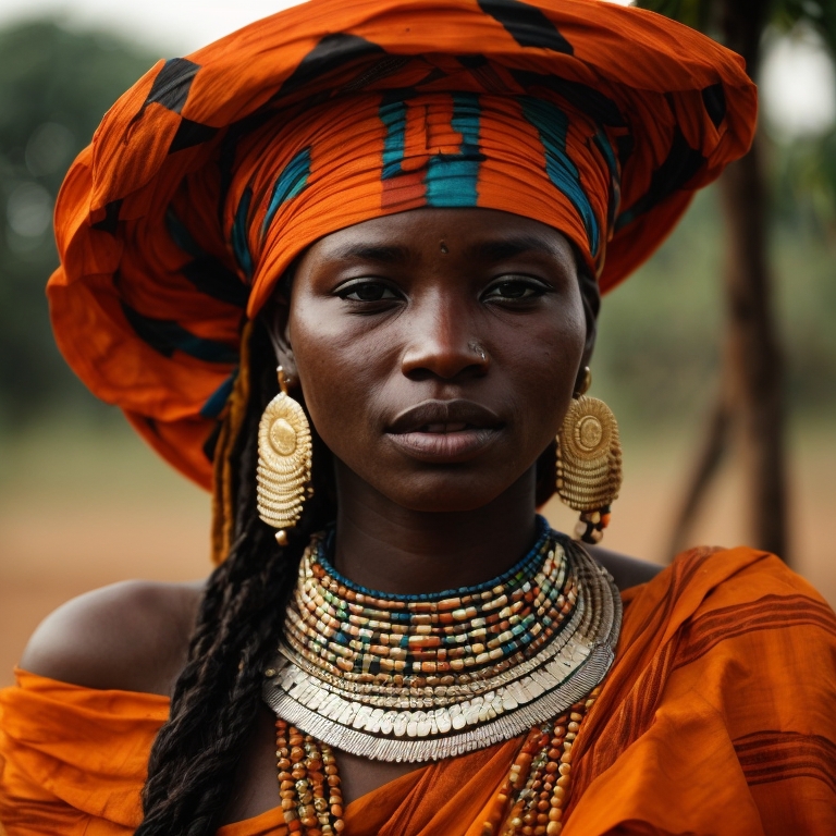 An example of a sexy Banda woman