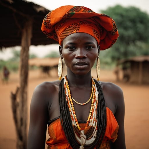 Bari woman from Central Equatoria (South Sudan), Uganda — Eastern Africa