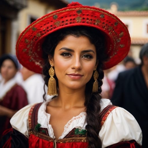 Basque woman from Spain (Basque Country, Navarre), France (Pays Basque) plus diaspora