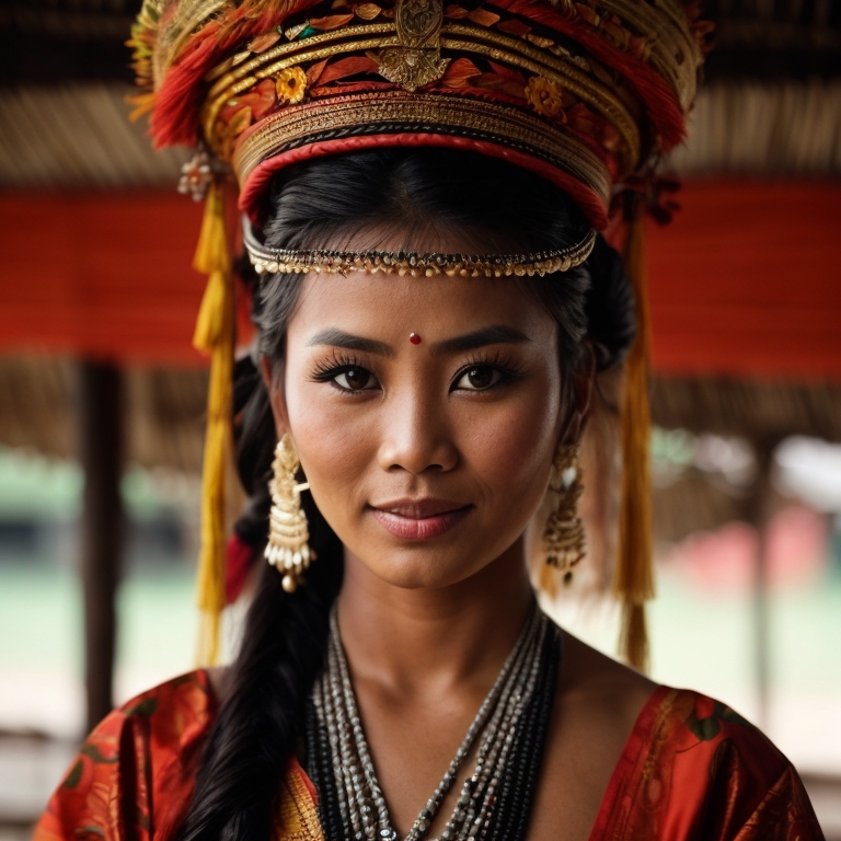 An example of a sexy Batak woman