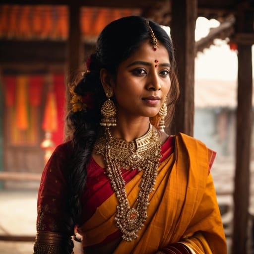 Bhojpuris woman from India, Nepal — related phenotype reference