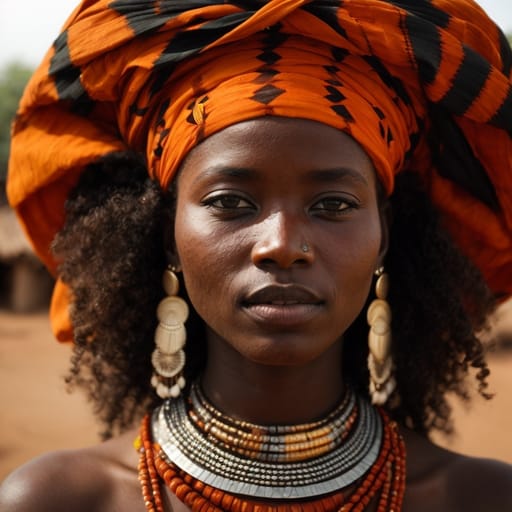 Bissa woman from Burkina Faso — Western Africa