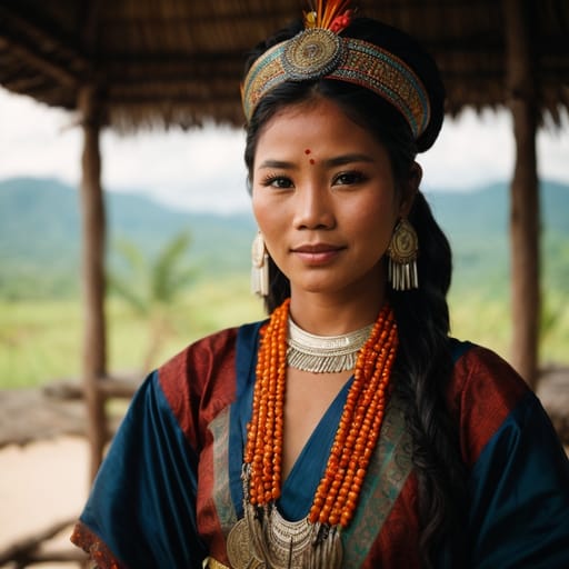 Blaan woman from Soccsksargen (Philippines) — Southeast Asia