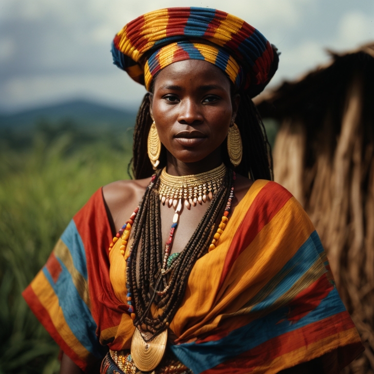 An example of a sexy Budu woman