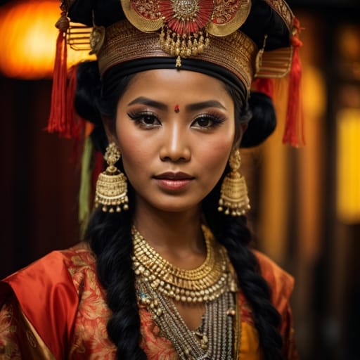Buginese woman from South Sulawesi (Indonesia) — Southeast Asia