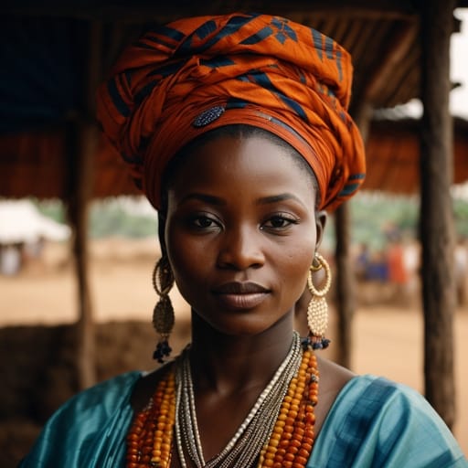 Ebira woman from Kogi State (Nigeria) — Western Africa