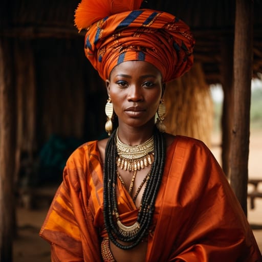 Esan woman from Esanland (Nigeria) — Western Africa