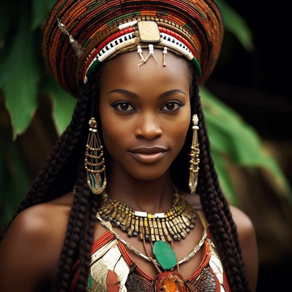 An example of a sexy Fang woman