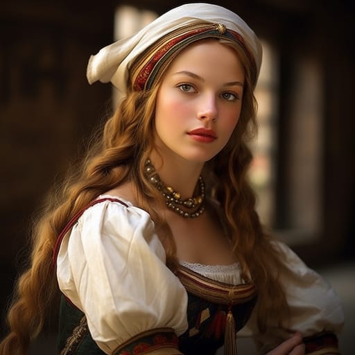Flemings woman from Flanders (Belgium), French Flanders — Western Europe