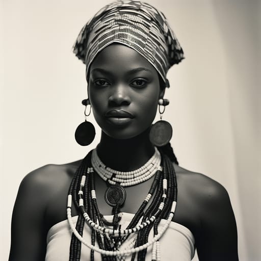Fon woman from Dahomey (Benin) — Western Africa