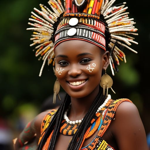 Ganda woman from Buganda (Uganda) — Eastern Africa