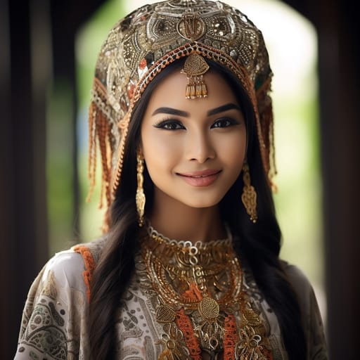 Gayonese woman from Indonesia (Bener Meriah, Central Aceh, and Gayo Lues Regencies) — Southeast Asia