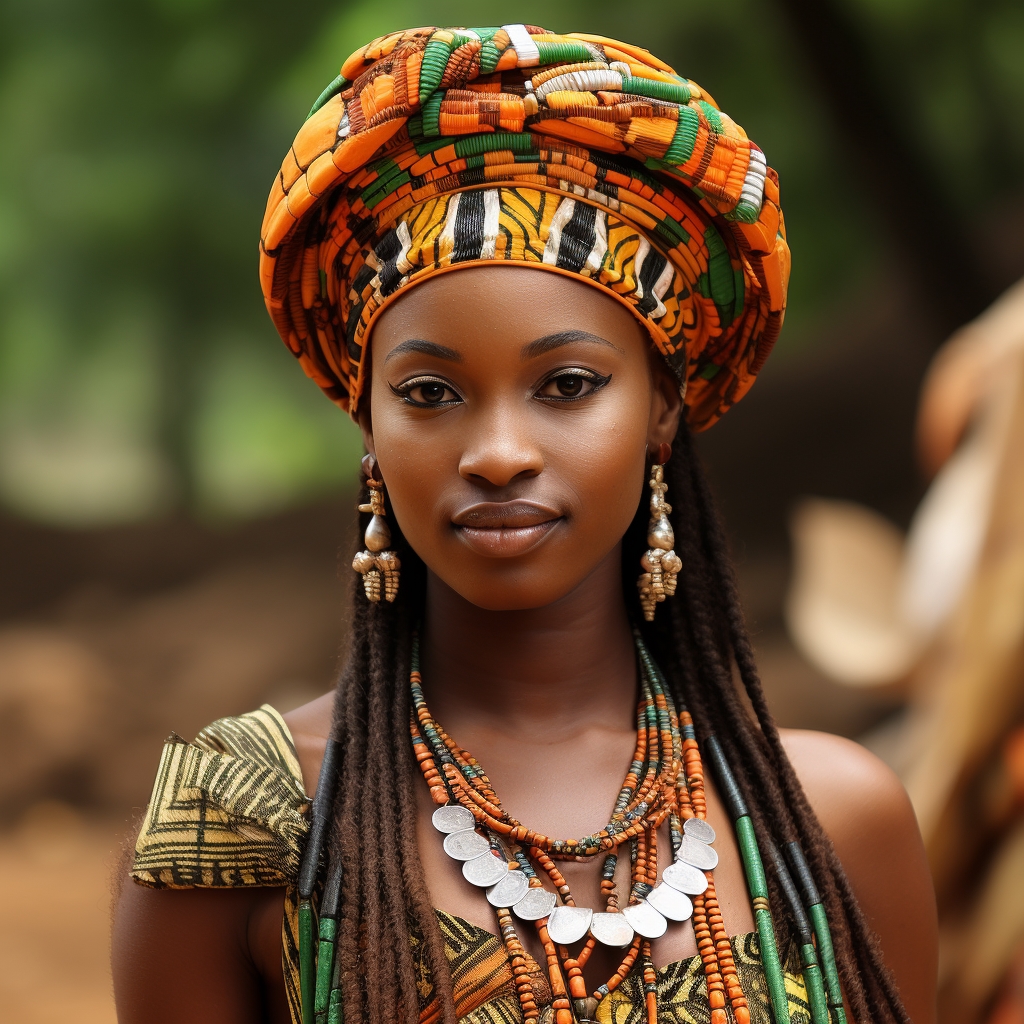 An example of a sexy Gbaya woman