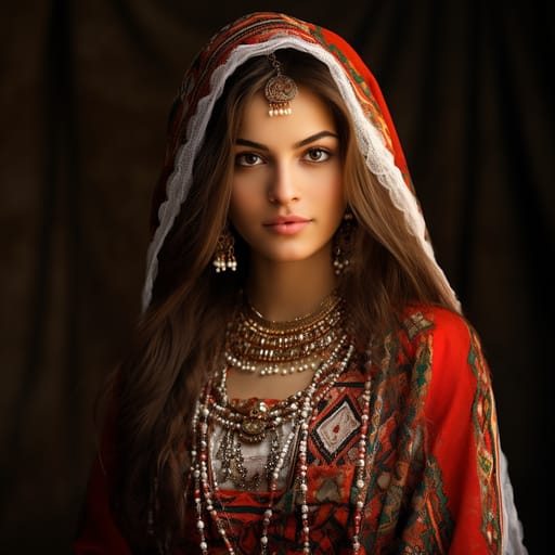 Gilaks woman from Gilan, Iran — Central Asia