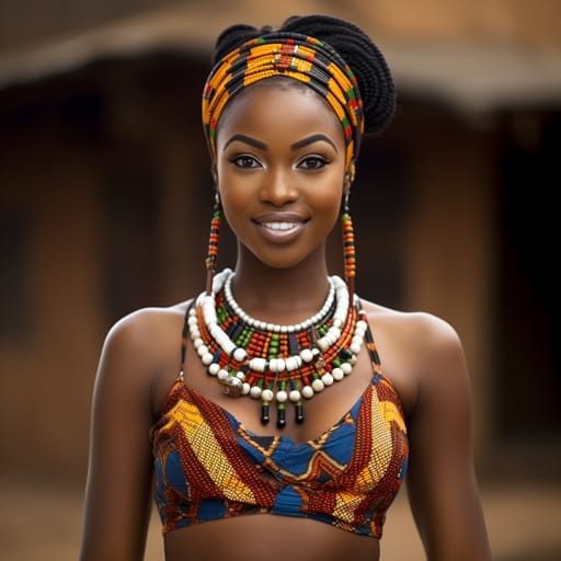 Guan woman from Ghana (Brong-Ahafo and Volta Regions) — Western Africa