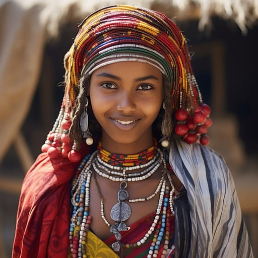 Hadiya woman from Hadiya (Ethiopia) — Eastern Africa