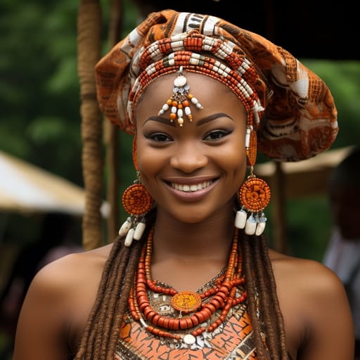 Ibibio woman from Akwa Ibom State (Nigeria) — Western Africa