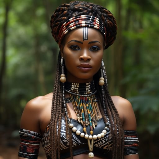 Idoma woman from Benue State (Nigeria) — Western Africa
