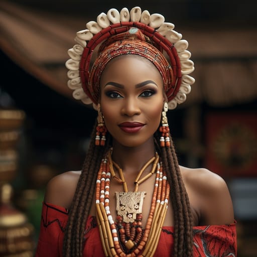 Igbo woman from Igboland (Nigeria) — Western Africa
