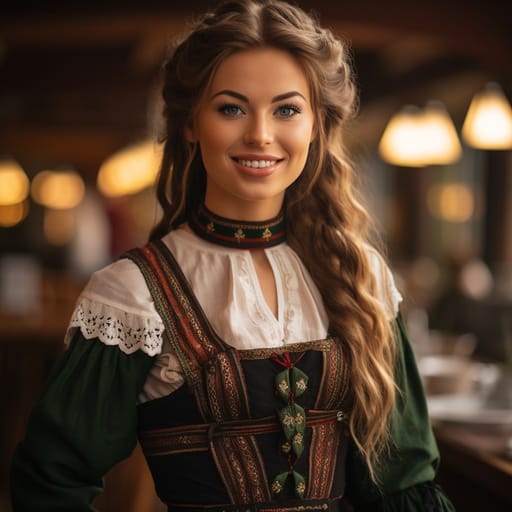Irish woman from Ireland (Republic of Ireland, United Kingdom) — Western Europe