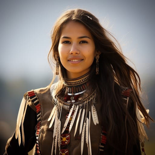 Iroquois woman from United States, Canada