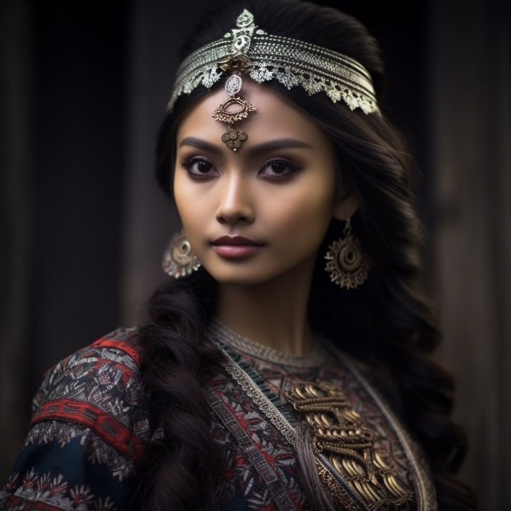 An example of a sexy Javanese woman