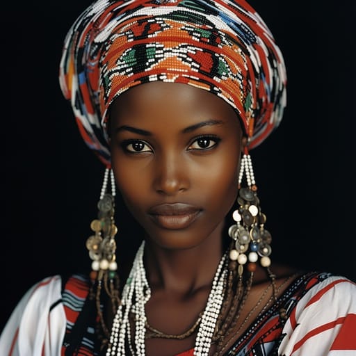 Jola woman from Jolaland (Senegal) — Western Africa