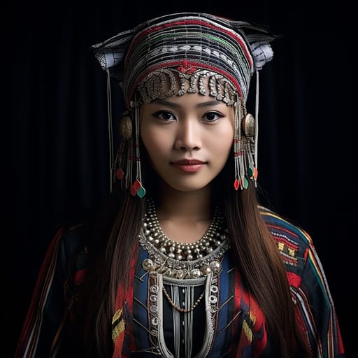 Kadazan-Dusun woman from Sabah (Malaysia) — Southeast Asia