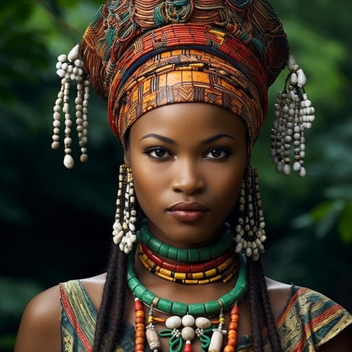 Kapsiki woman from Mandara Mountains (Nigeria, Cameroon) — Western Africa