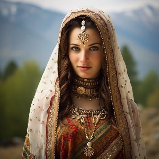 Kashmiris woman from Kashmir (India, Pakistan) — related phenotype reference
