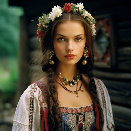 Kashubians woman from Kashubia (Poland) — Eastern Europe