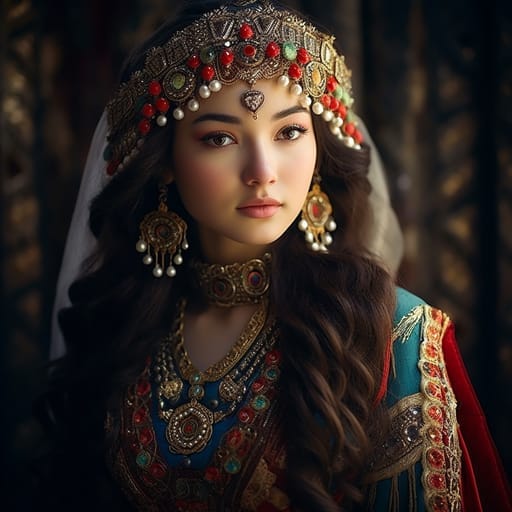 Kazakhs woman from Kazakhstan — Southern Asia