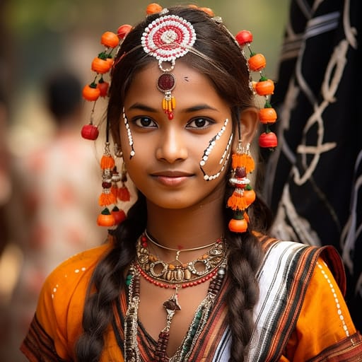 Khonds woman from Kandhamal (India) — Southern Asia