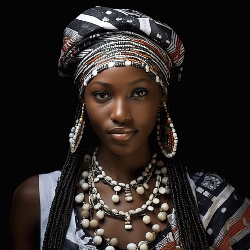 Kofyar woman from Plateau State (Nigeria) — Western Africa