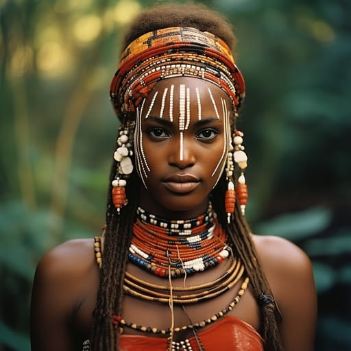 Konjo woman from Rwenzori Mountains (Democratic Republic of the Congo, Uganda) — Central Africa