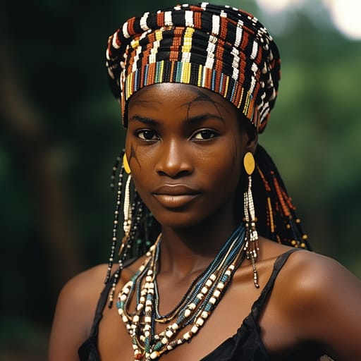 Kru woman from Liberia (Grand Kru and Maryland Counties) — Western Africa