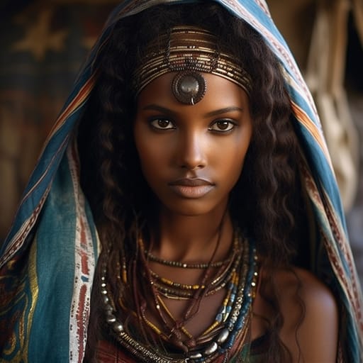 Kunama woman from Eritrea, Ethiopia — Eastern Africa