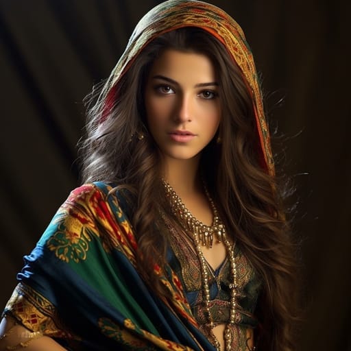 Kurds woman from Kurdistan (Turkey, Iran, Iraq, Syria) — Western Asia