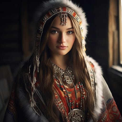 Laks woman from Lakia (Russia) — Eastern Europe