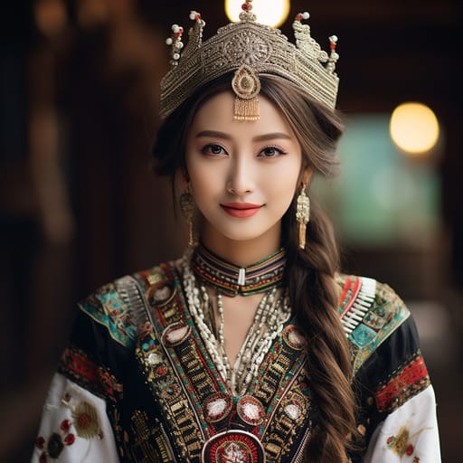 Li woman from Hainan (China) — East Asia